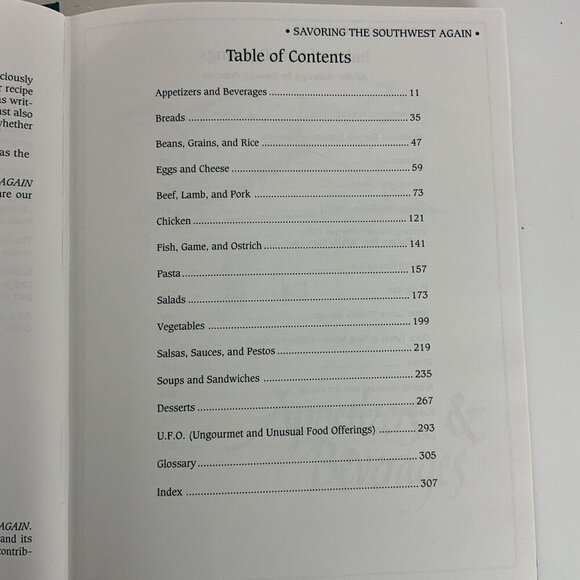 Savoring The Southwest Again Cookbook By Roswell Symphony Guild Hardcover 1998 - Picture 5 of 15